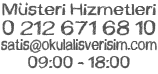 Müşteri Hizmetleri